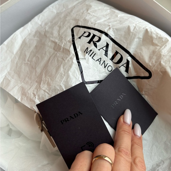 PRADA Rubber Monolith sandals in White - Picture 9 of 9